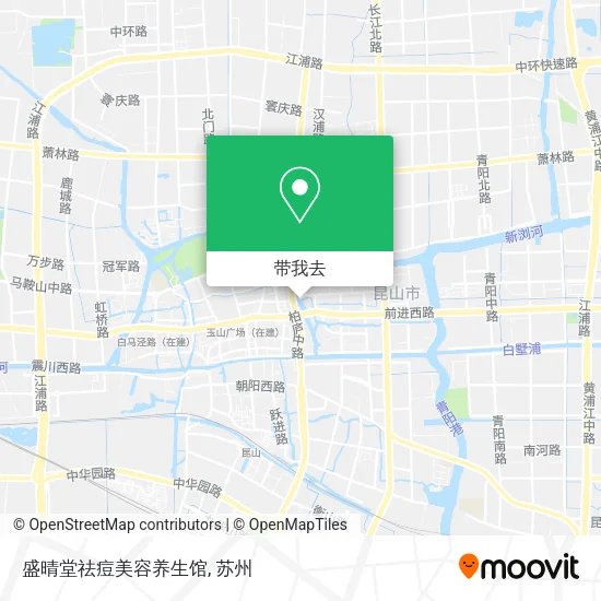 盛晴堂祛痘美容养生馆地图
