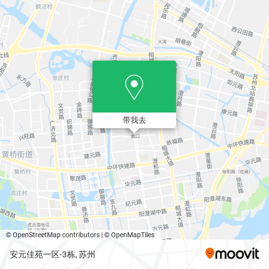 安元佳苑一区-3栋地图
