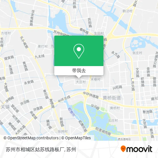 苏州市相城区姑苏线路板厂地图