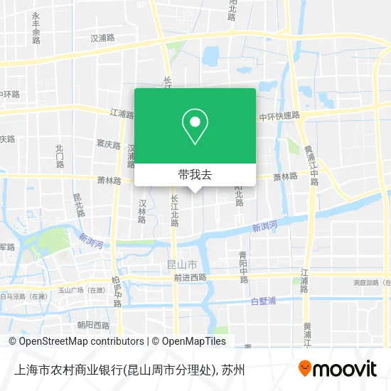 上海市农村商业银行(昆山周市分理处)地图