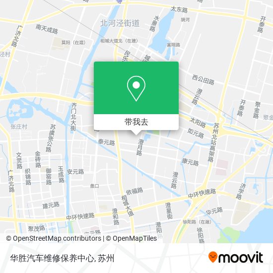 华胜汽车维修保养中心地图
