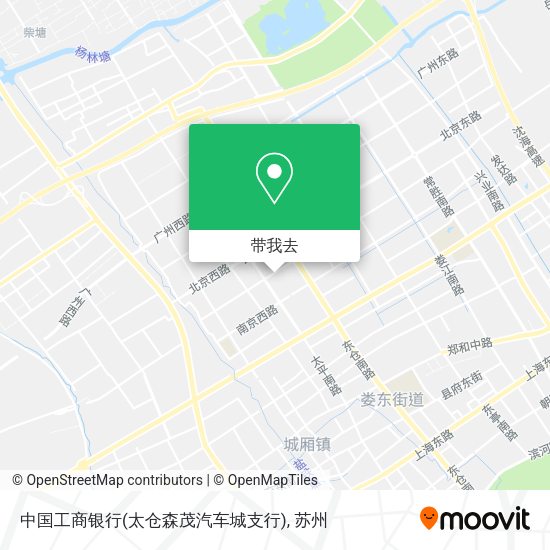 中国工商银行(太仓森茂汽车城支行)地图