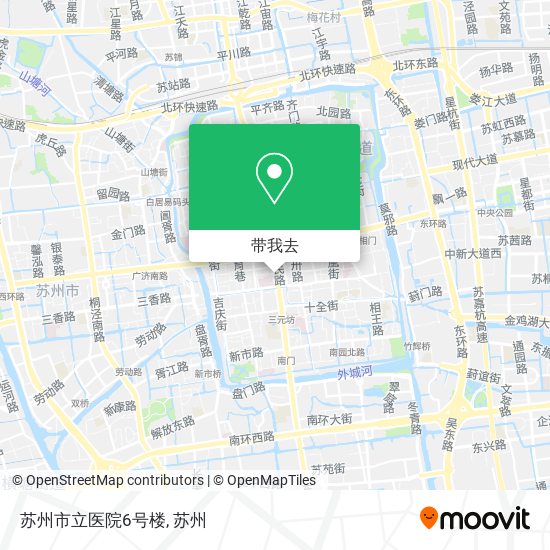 苏州市立医院6号楼地图