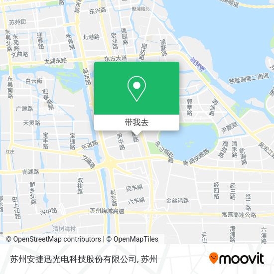 苏州安捷迅光电科技股份有限公司地图