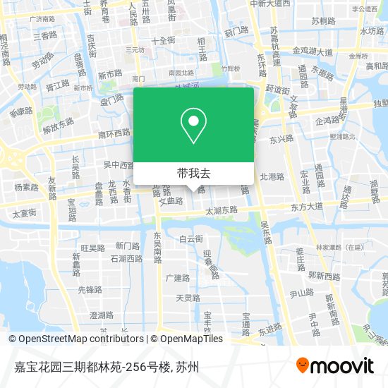 嘉宝花园三期都林苑-256号楼地图