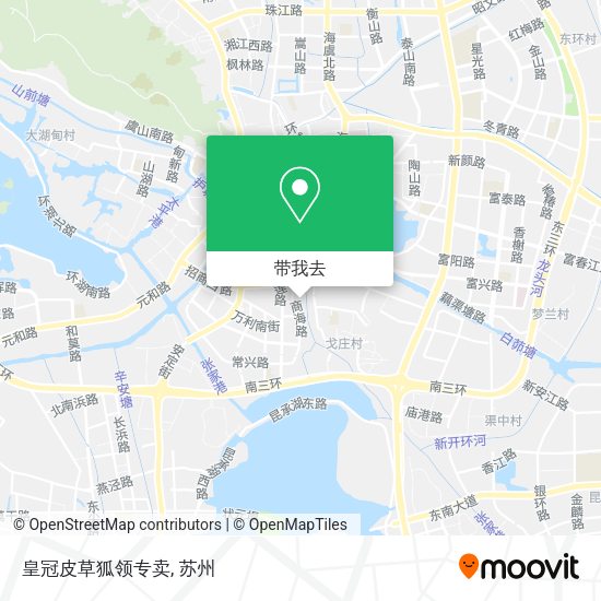 皇冠皮草狐领专卖地图