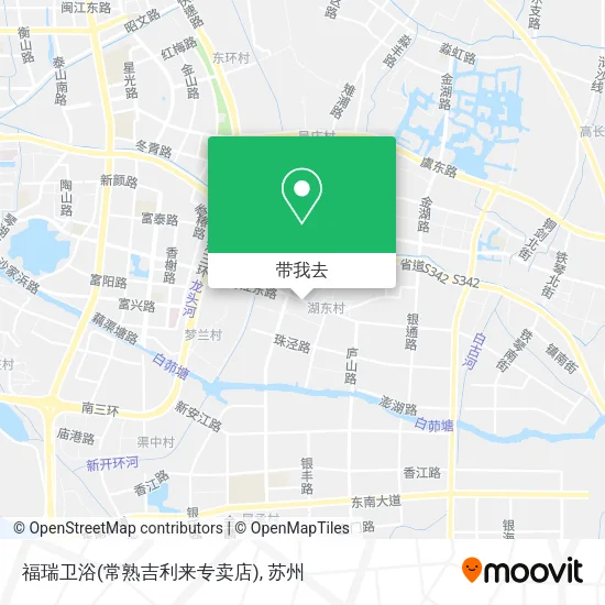 福瑞卫浴(常熟吉利来专卖店)地图