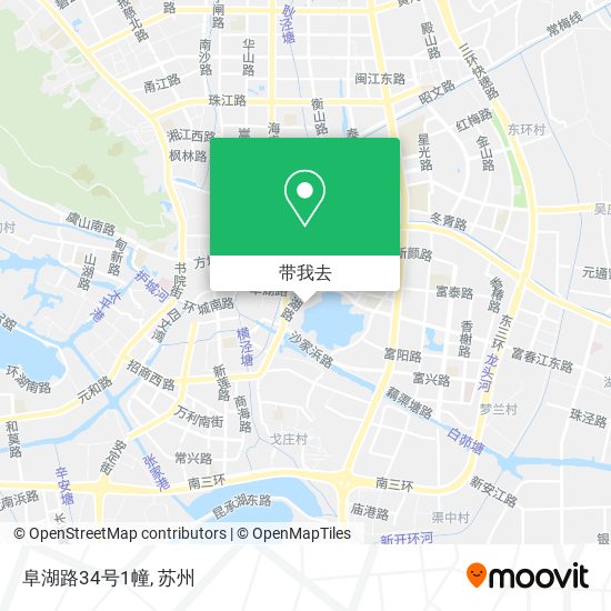 阜湖路34号1幢地图