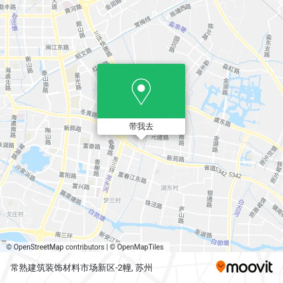 常熟建筑装饰材料市场新区-2幢地图