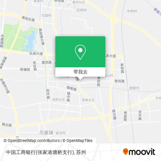 中国工商银行(张家港塘桥支行)地图