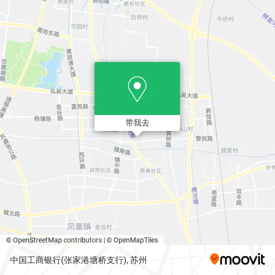 中国工商银行(张家港塘桥支行)地图
