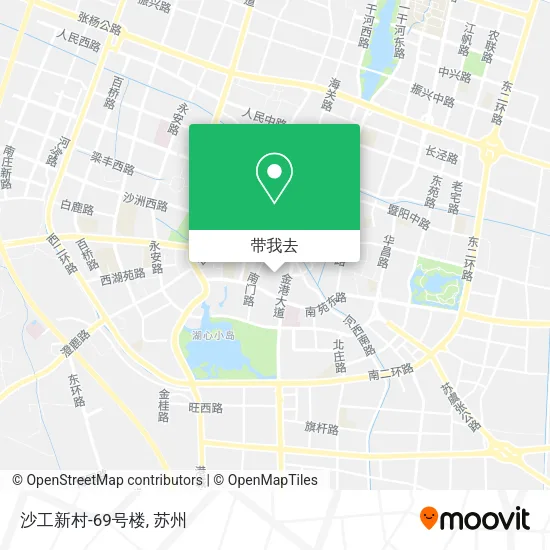 沙工新村-69号楼地图