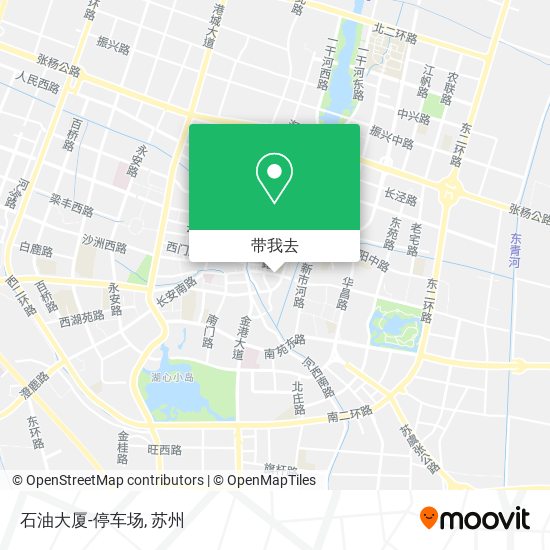石油大厦-停车场地图