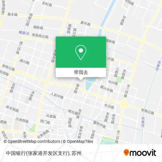 中国银行(张家港开发区支行)地图