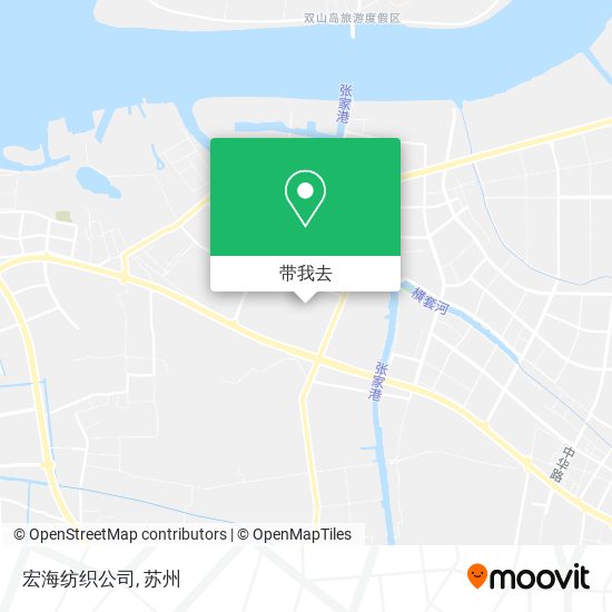 宏海纺织公司地图