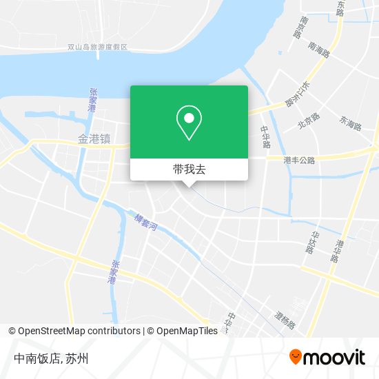 中南饭店地图