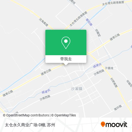 太仓永久商业广场-D幢地图