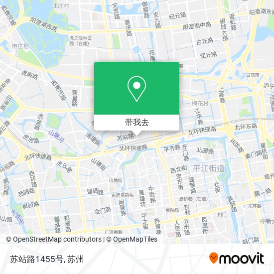 苏站路1455号地图