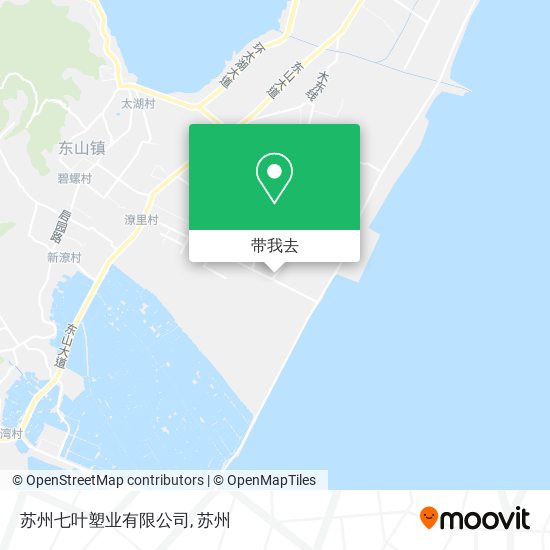 苏州七叶塑业有限公司地图