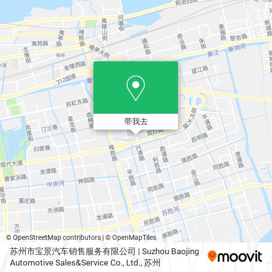 苏州市宝景汽车销售服务有限公司 | Suzhou Baojing Automotive Sales&Service Co., Ltd.地图