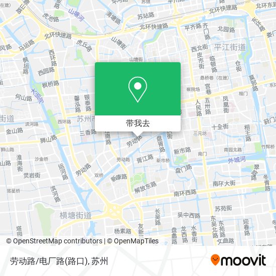 劳动路/电厂路(路口)地图