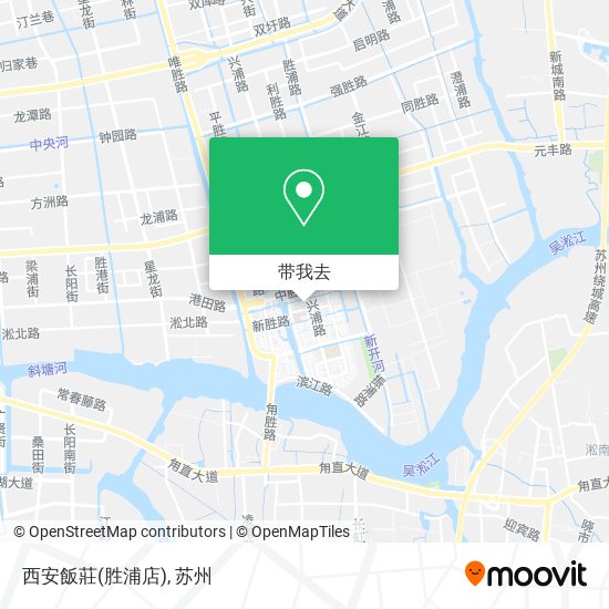 西安飯莊(胜浦店)地图