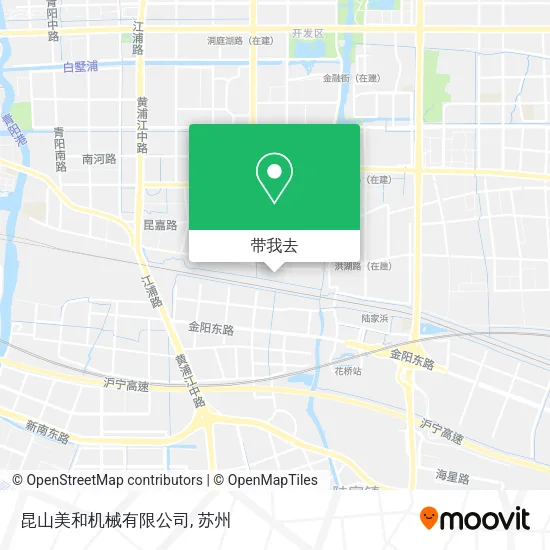 昆山美和机械有限公司地图