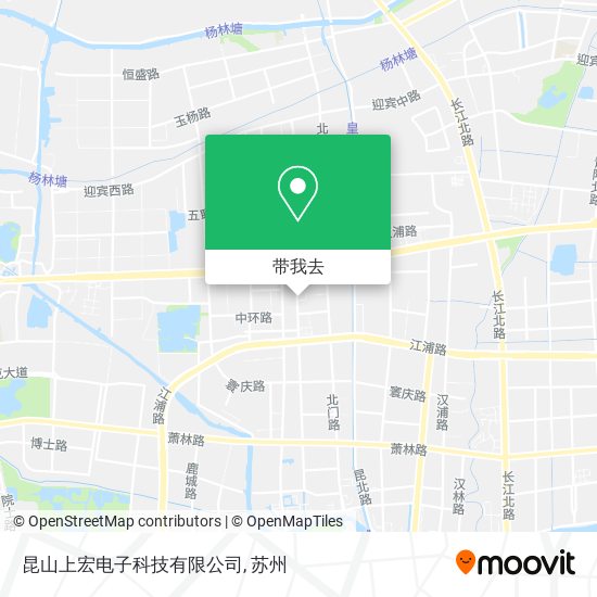 昆山上宏电子科技有限公司地图