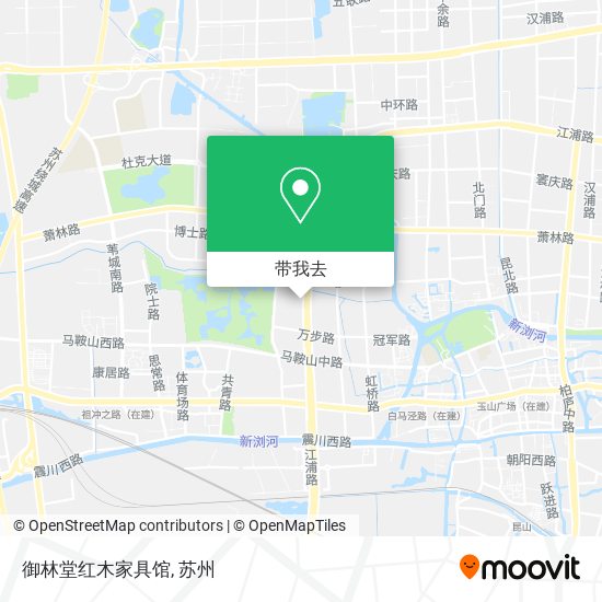 御林堂红木家具馆地图