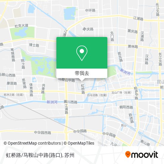 虹桥路/马鞍山中路(路口)地图