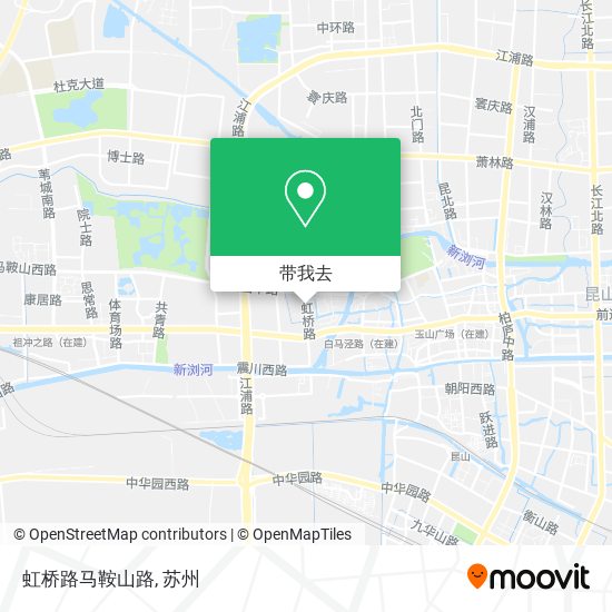虹桥路马鞍山路地图