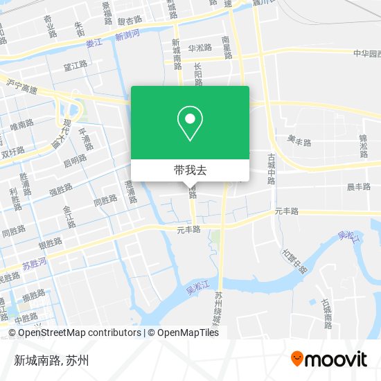 新城南路地图