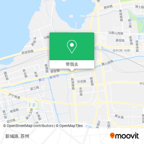 新城路地图