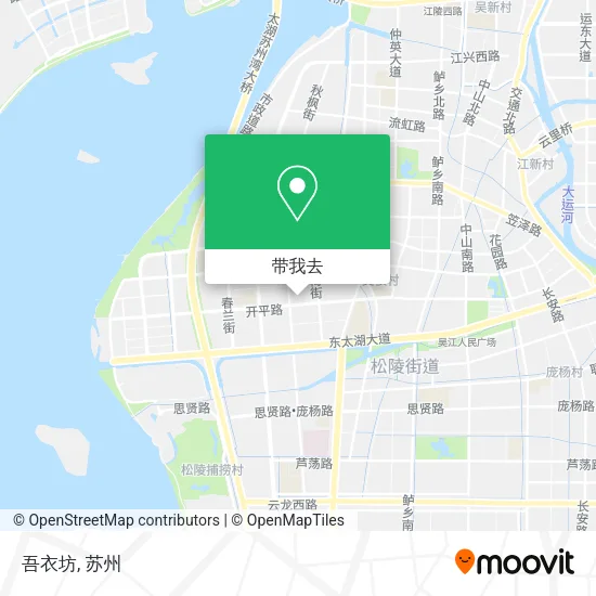吾衣坊地图