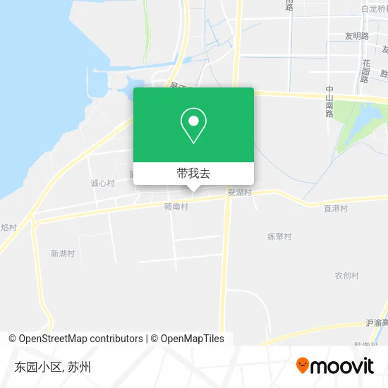 东园小区地图