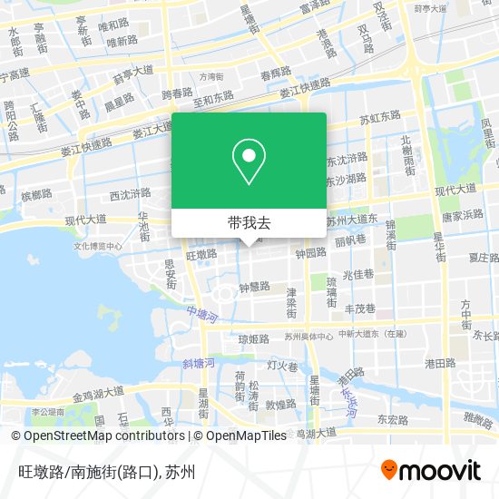 旺墩路/南施街(路口)地图