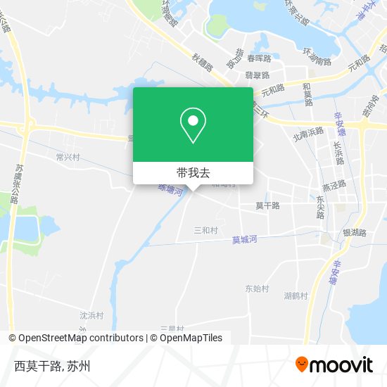 西莫干路地图