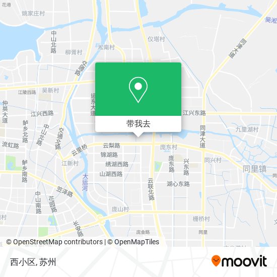 西小区地图