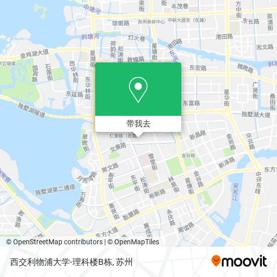 西交利物浦大学-理科楼B栋地图