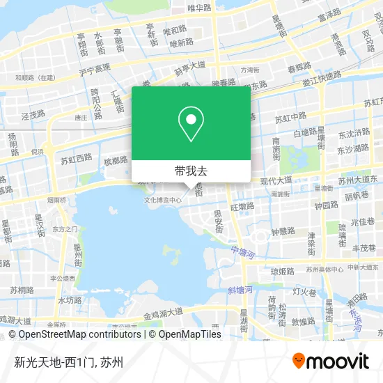 新光天地-西1门地图