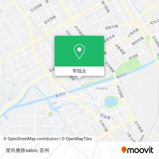 星尚雅致salon地图