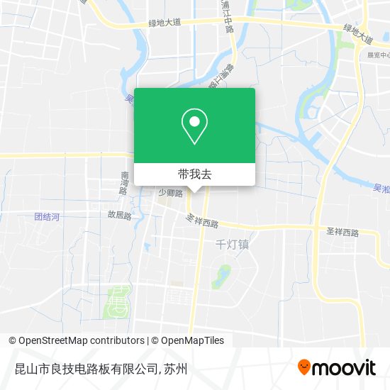 昆山市良技电路板有限公司地图