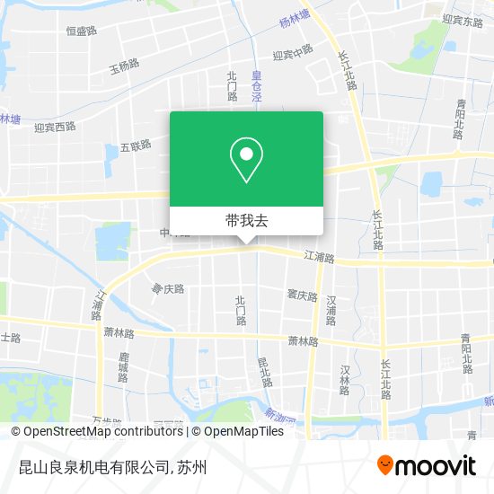 昆山良泉机电有限公司地图