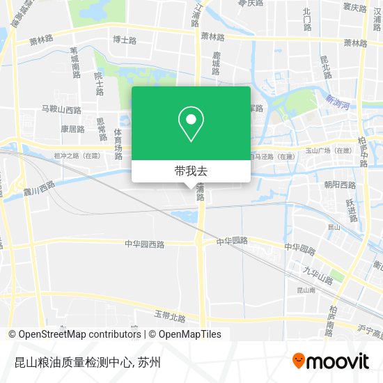 昆山粮油质量检测中心地图