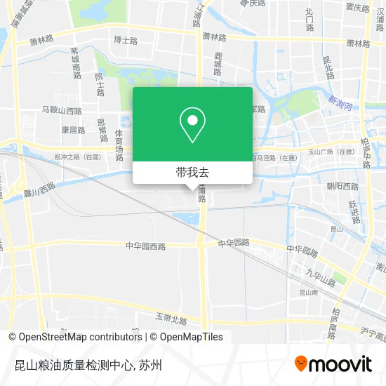 昆山粮油质量检测中心地图