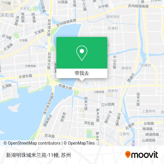 新湖明珠城米兰苑-11幢地图