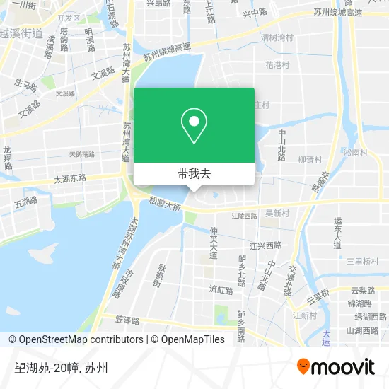 望湖苑-20幢地图