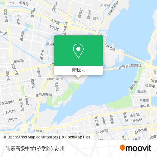 陆慕高级中学(济学路)地图