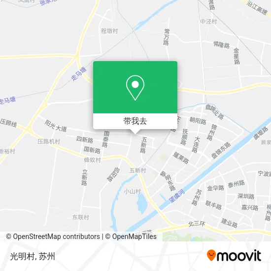 光明村地图