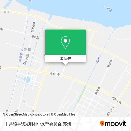 中共锦丰镇光明村中支部委员会地图